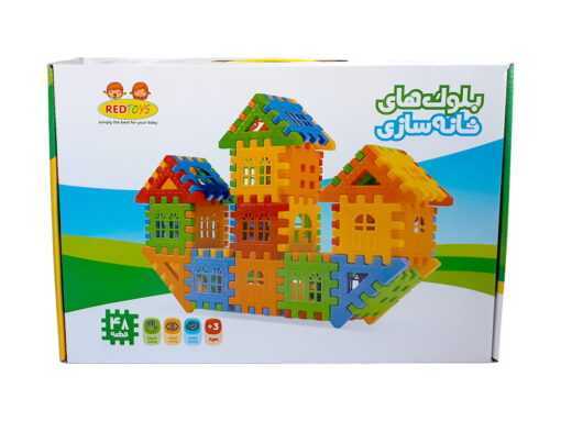 بازی بلوک های خانه سازی 48 قطعه